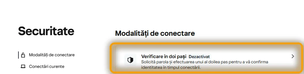 Contul Yahoo, Securitate: Verificare în doi pași
